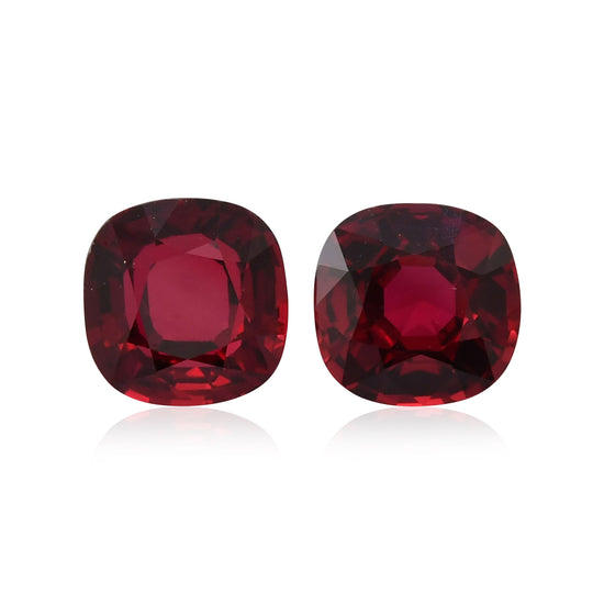 2.45 Carat Red MOZAMBICAN Cushion Ruby CD