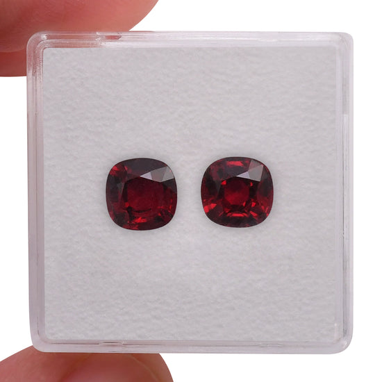 2.45 Carat Red MOZAMBICAN Cushion Ruby CD