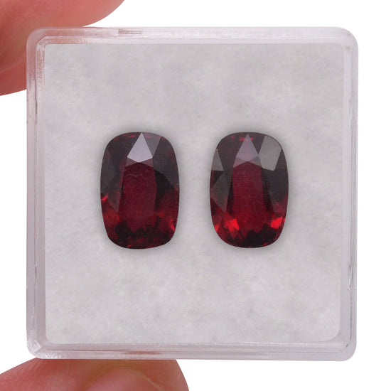 6.08 Carat Red MOZAMBICAN Cushion Ruby GRS