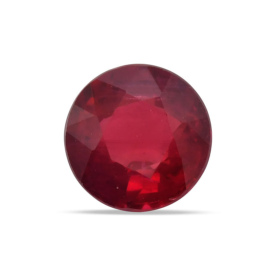 1.45 Carat Red MOZAMBIQUE Round Ruby