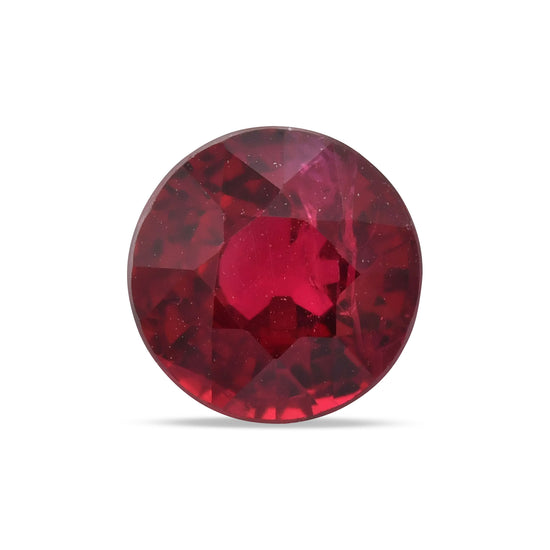 1.56 Carat Red MOZAMBIQUE Round Ruby