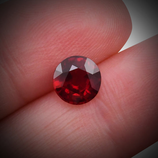 1.91 Carat Red MOZAMBICAN Round Ruby CD