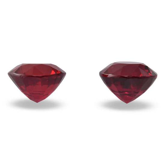 3.14 Carat Red MADAGASCAR Round Ruby CD