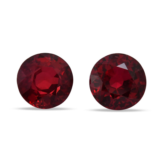 3.04 Carat Red MOZAMBICAN Round Ruby CD