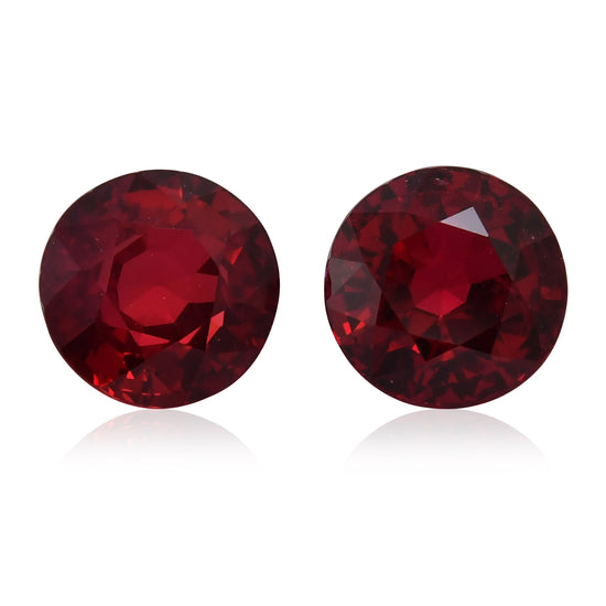3.04 Carat Red MOZAMBICAN Round Ruby CD