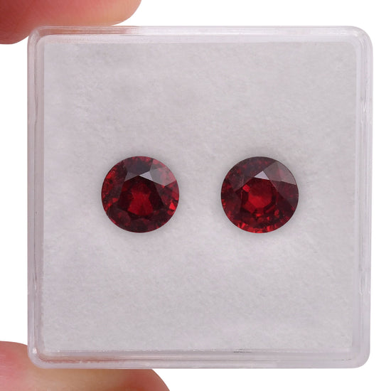 3.04 Carat Red MOZAMBICAN Round Ruby CD