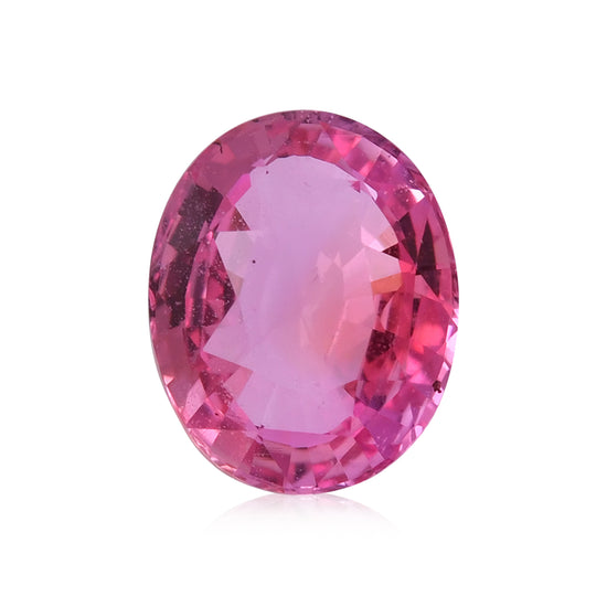 2.02 Carat Peach MADAGASCAR Oval Sapphire CD