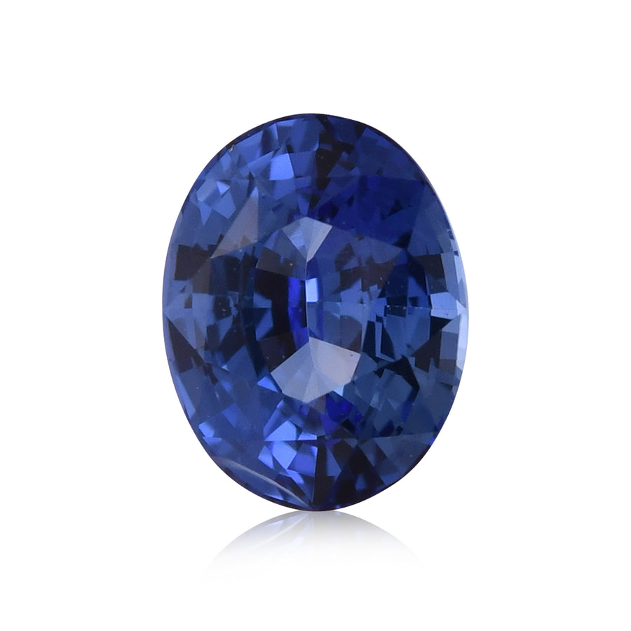 1.33 Carat Blue  Oval Sapphire
