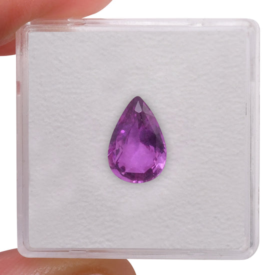 2.06 Carat Pink Pear Sapphire