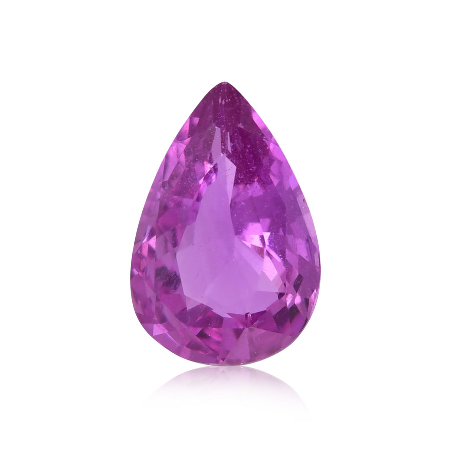 2.06 Carat Pink Pear Sapphire
