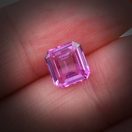2.01 Carat Pink  Emerald Sapphire