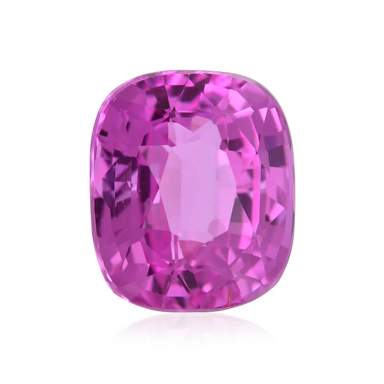 2.06 Carat Pink  Cushion Sapphire