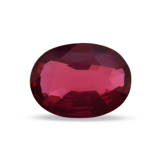 2.01 Carat Red MOZAMBIQUE Oval Ruby CD