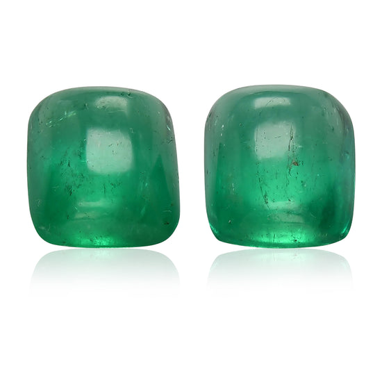 9.56 Carat Cushion Emerald