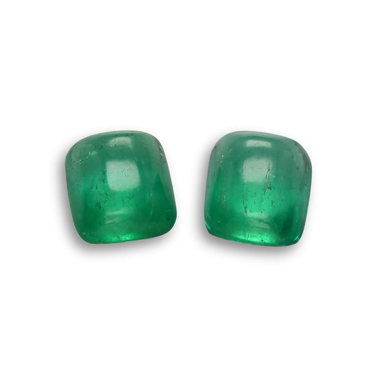 9.56 Carat Cushion Emerald