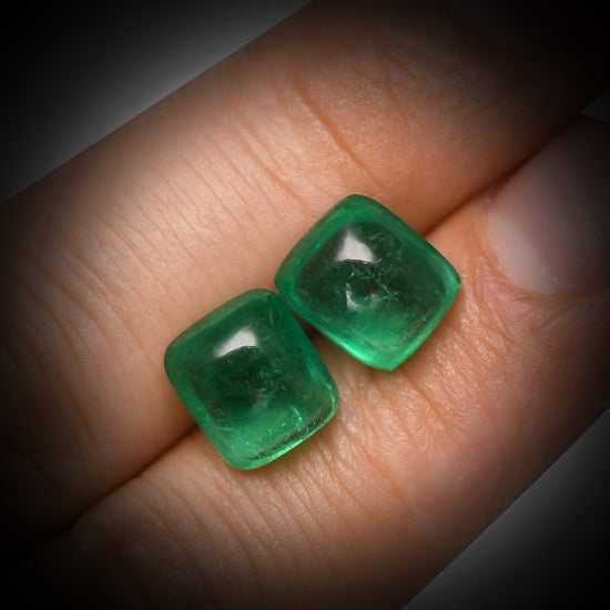 9.56 Carat Cushion Emerald