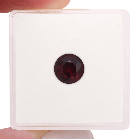 2.01 Carat Red MOZAMBIQUE Round Ruby CD
