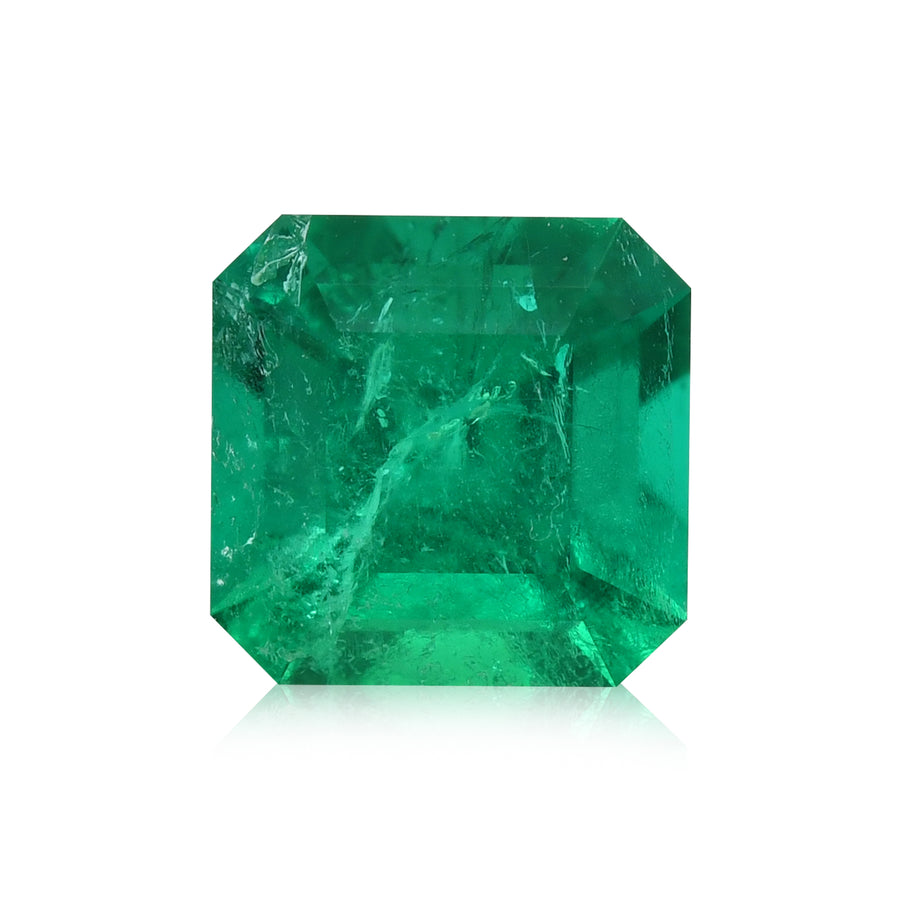 1.29 Carat Green COLOMBIAN Emerald Emerald CD & MUZO