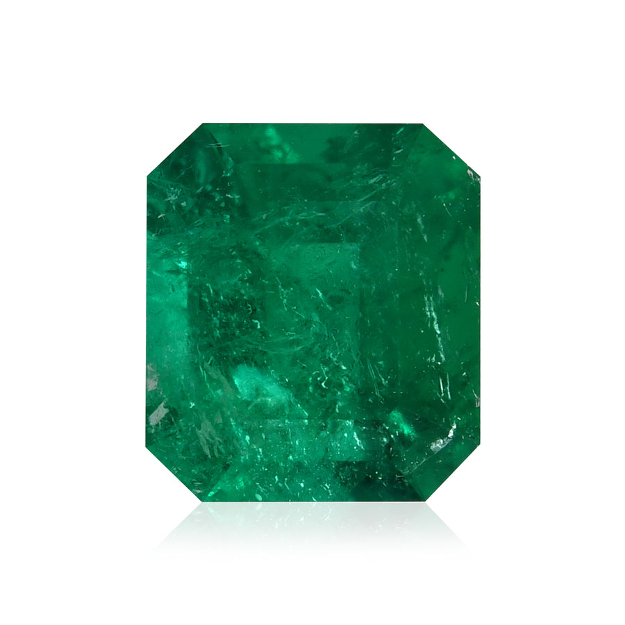 1.44 Carat Green COLOMBIAN Emerald Emerald CD & MUZO