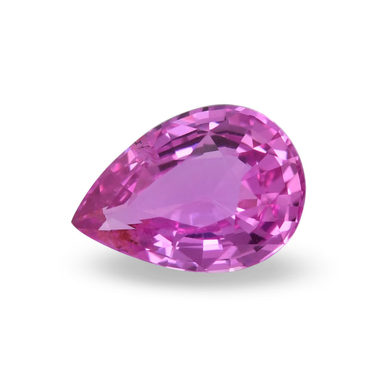 1.04 Carat Pink  Pear Sapphire
