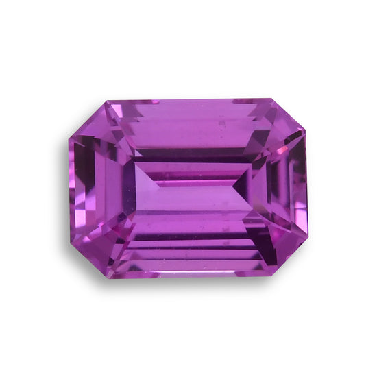 1.56 Carat Pink  Emerald Sapphire