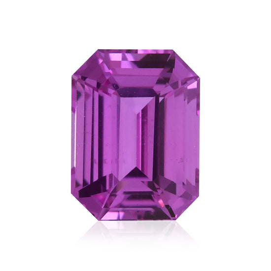 1.56 Carat Pink  Emerald Sapphire