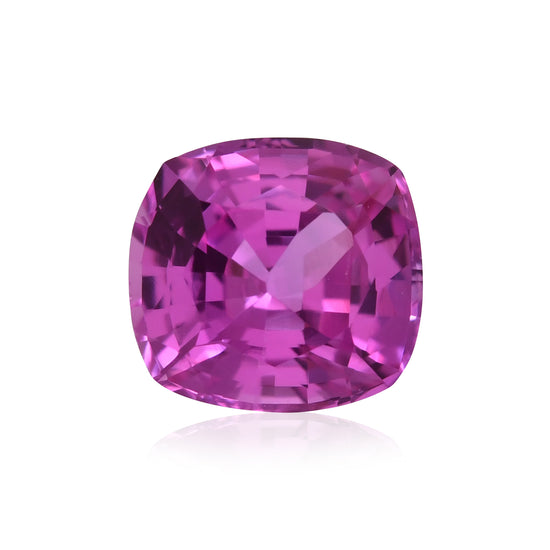 1,12 Karat rosa Kissensaphir