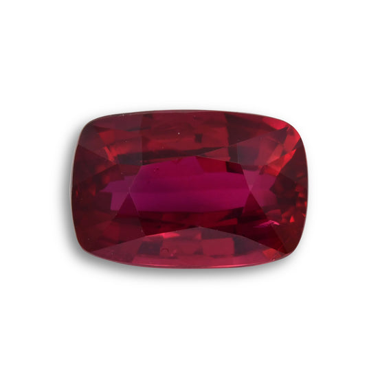 4.62 Carat Red MOZAMBIQUE Cushion Ruby AGL