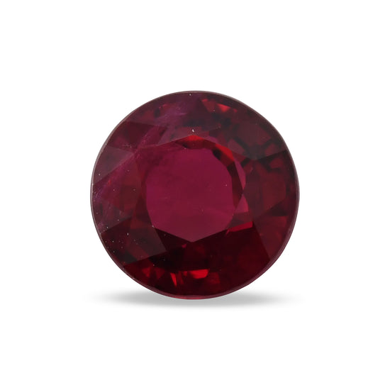 2.20 Carat Red MOZAMBIQUE Round Ruby CD