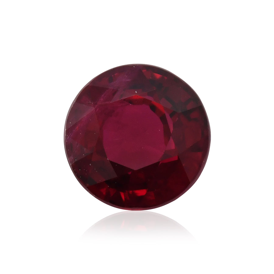 2.20 Carat Red MOZAMBICAN Round Ruby CD