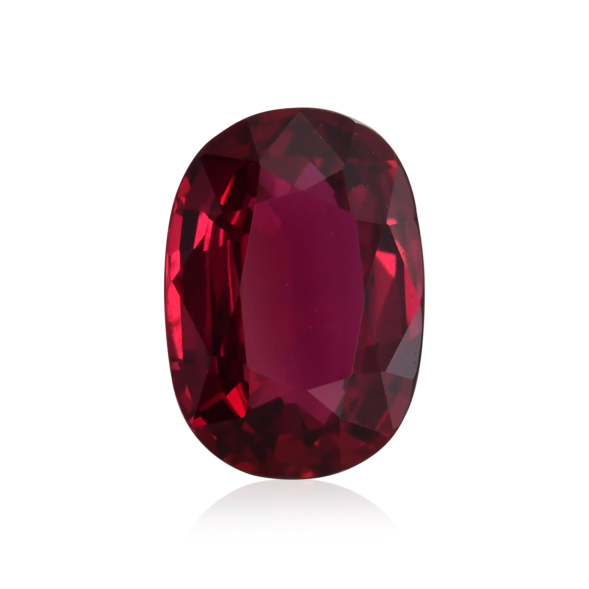 2.53 Carat Red MOZAMBIQUE Oval Ruby CD | LEIBISH