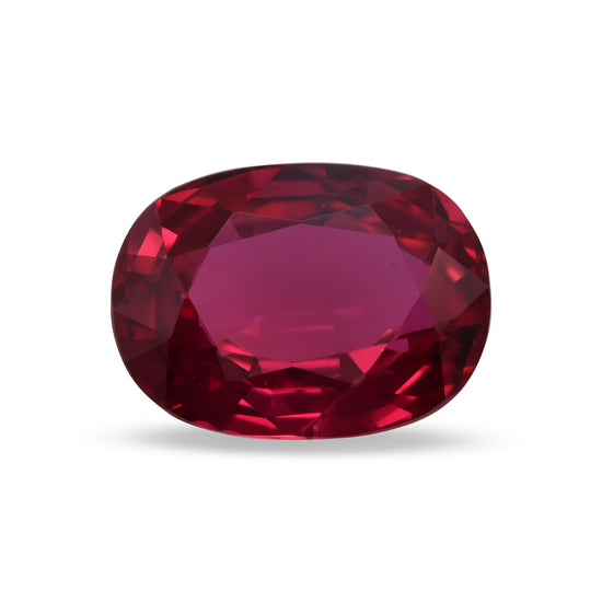 1.53 Carat Red MOZAMBIQUE Oval Ruby