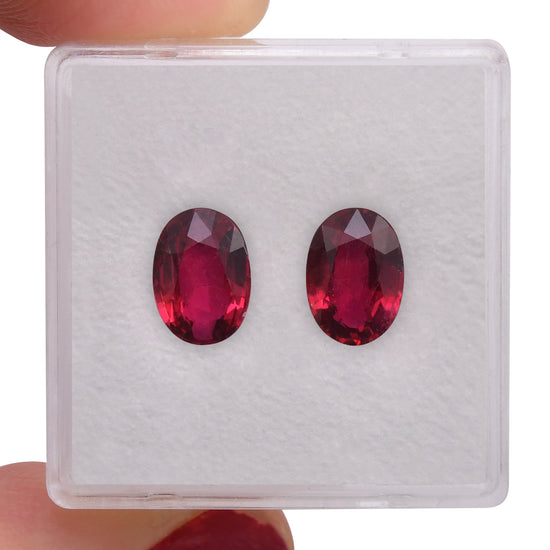 3.04 Carat Red MOZAMBICAN Oval Ruby CD