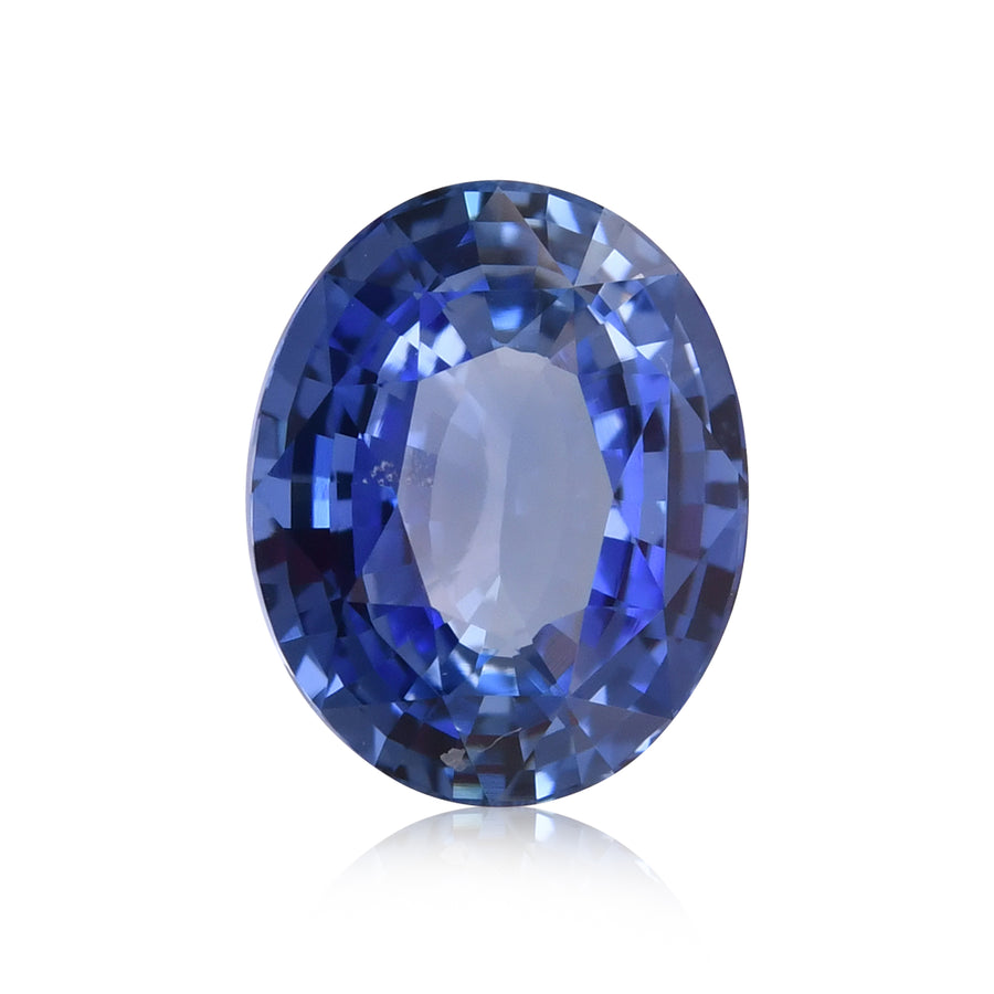 4.30 Carat Blue SRI LANKAN Oval Sapphire CD