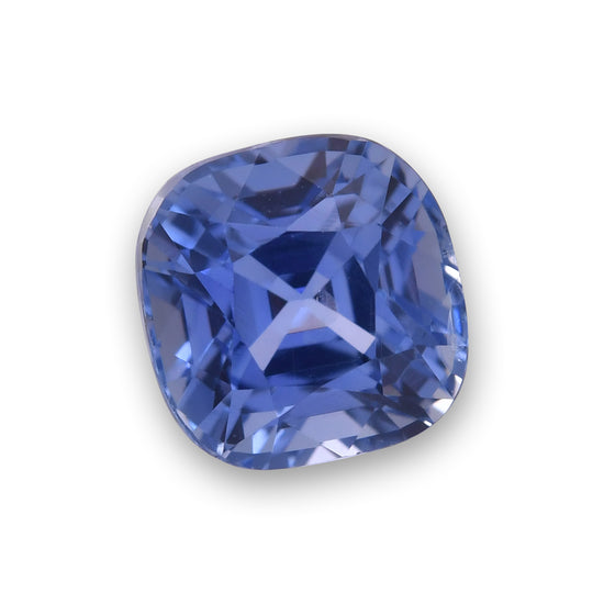 2.13 Carat Blue  Cushion Sapphire GIA