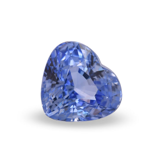2.51 Carat Blue  Heart Sapphire