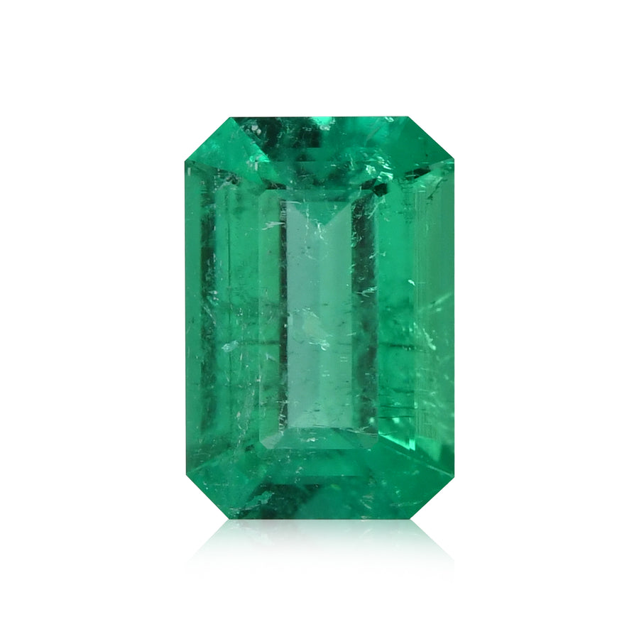 1.20 Carat Green COLOMBIAN Emerald Emerald CD & MUZO