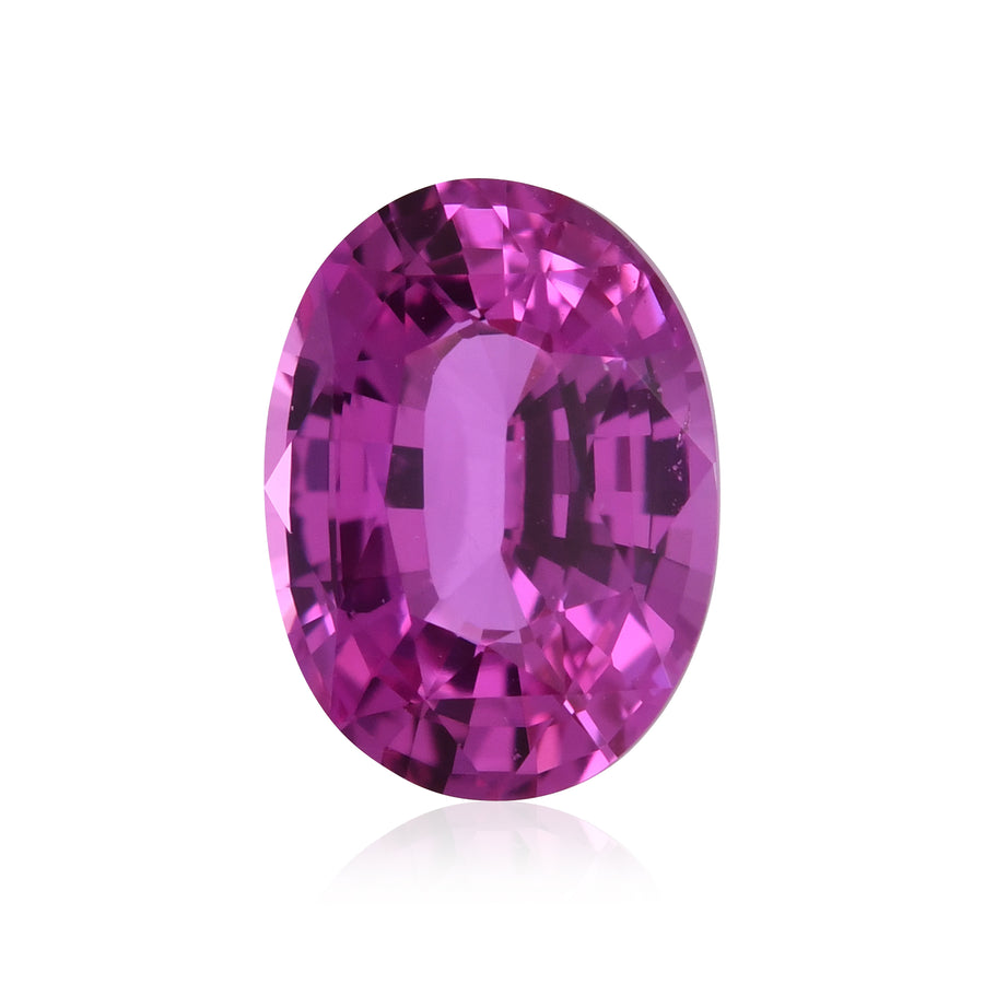 1,92 Karat rosa MADAGASKAR Oval-Saphir