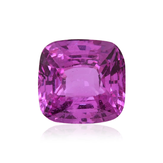 2.51 Carat Pink MADAGASCAR Cushion Sapphire