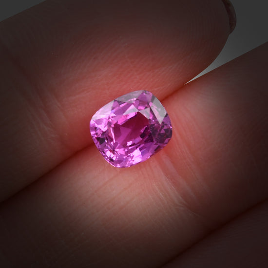 2.52 Carat Pink MADAGASCAR Cushion Sapphire