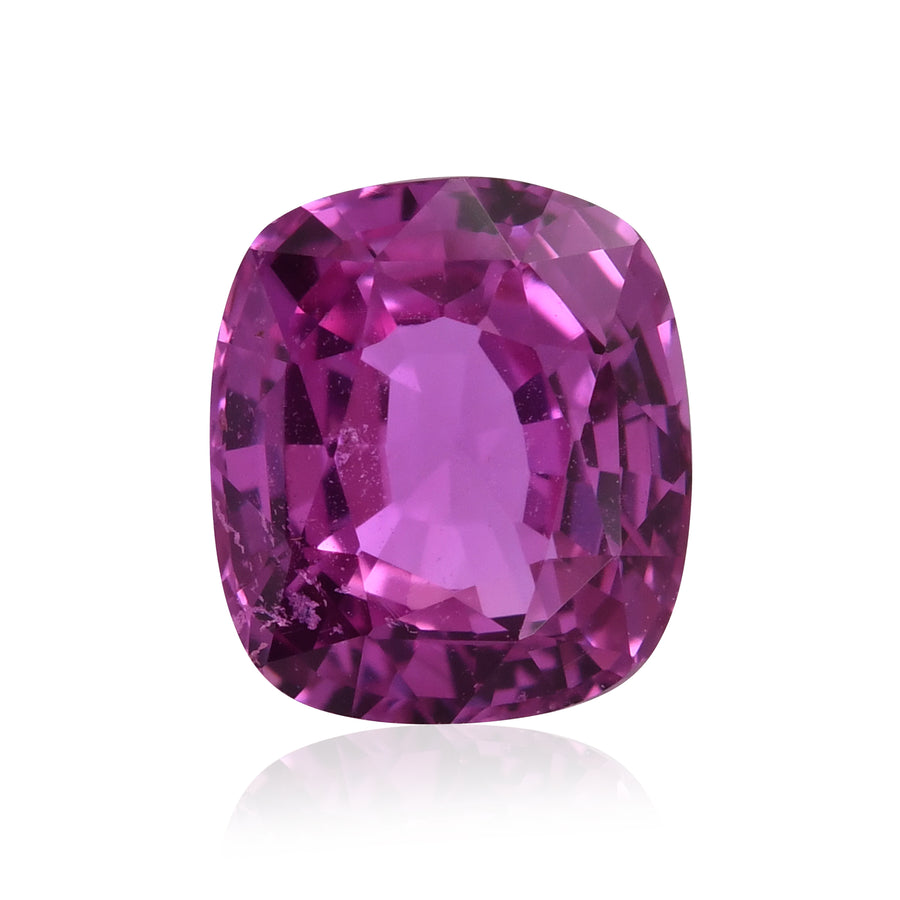 2.52 Carat Pink MADAGASCAR Cushion Sapphire