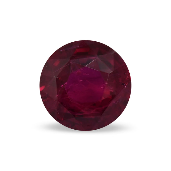 3.18 Carat Red THAI Round Ruby CD