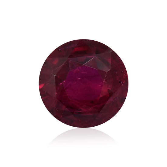3.18 Carat Red THAI Round Ruby CD