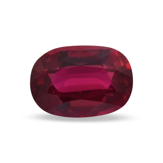 3.05 Carat Red MOZAMBIQUE Oval Ruby CD