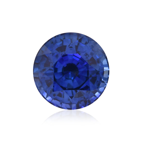4.14 Carat Blue SRI LANKAN Round Sapphire CD