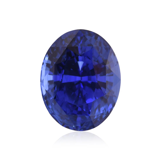 7.28 Carat Blue SRI LANKAN Oval Sapphire CD