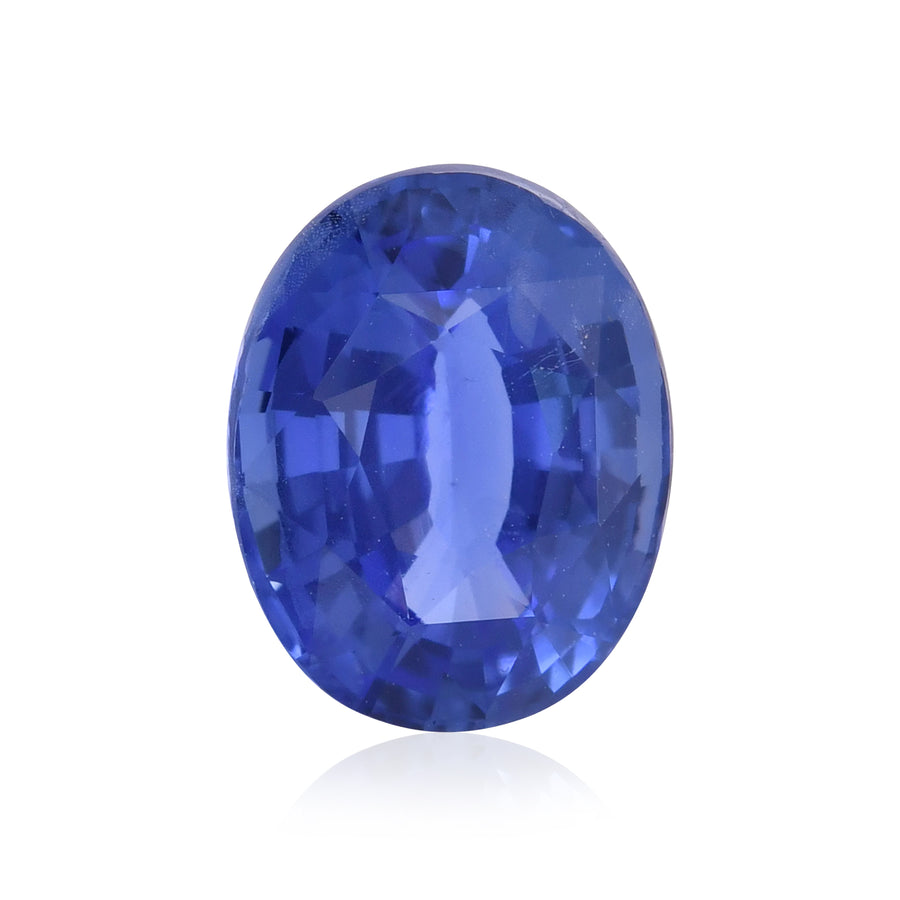 3.55 Carat Blue SRI LANKAN Oval Sapphire CD