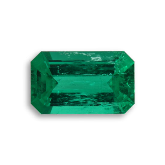 1.01 Carat Green COLOMBIAN Emerald Muzo Emerald CD