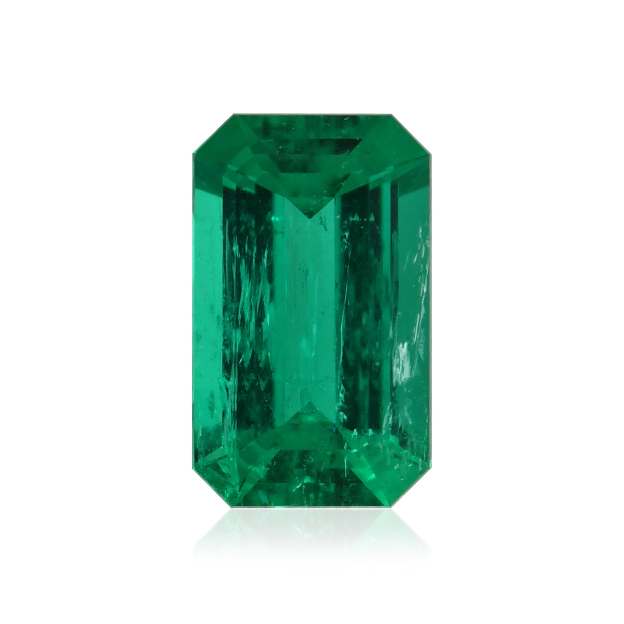 1.01 Carat Green COLOMBIAN Emerald Muzo Emerald CD | LEIBISH