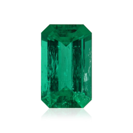 Smeraldo Verde COLOMBIANO da 1,01 Carati Smeraldo Muzo CD